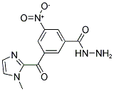 3-(1-METHYL-1H-IMIDAZOLE-2-CARBONYL)-5-NITRO-BENZOIC ACID HYDRAZIDE 结构式