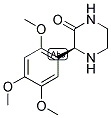 (S)-3-(2,4,5-TRIMETHOXY-PHENYL)-PIPERAZIN-2-ONE 结构式