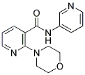 2-MORPHOLIN-4-YL-N-PYRIDIN-3-YL-NICOTINAMIDE 结构式