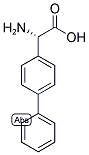 (S)-AMINO-BIPHENYL-4-YL-ACETIC ACID 结构式