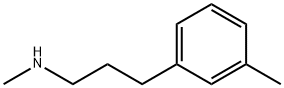 METHYL-(3-M-TOLYL-PROPYL)-AMINE 结构式