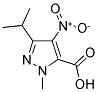 5-ISOPROPYL-2-METHYL-4-NITRO-2 H-PYRAZOLE-3-CARBOXYLIC ACID 结构式