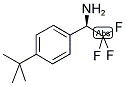 (1R)-1-[4-(TERT-BUTYL)PHENYL]-2,2,2-TRIFLUOROETHYLAMINE 结构式
