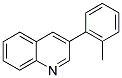 3-(2-METHYLPHENYL)QUINOLINE 结构式