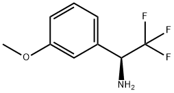 (1S)-2,2,2-TRIFLUORO-1-(3-METHOXYPHENYL)ETHYLAMINE 结构式