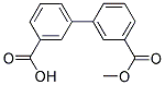 3'-(METHOXYCARBONYL)[1,1'-BIPHENYL]-3-CARBOXYLIC ACID 结构式