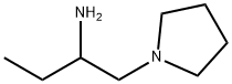 1-(PYRROLIDIN-1-YL)BUTAN-2-AMINE 结构式