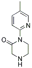 1-(5-METHYL-PYRIDIN-2-YL)-PIPERAZIN-2-ONE 结构式