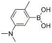 5-(DIMETHYLAMINO)-2-METHYLPHENYLBORONIC ACID 结构式