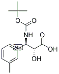 N-BOC-3-(R)-AMINO-2-(R)-HYDROXY-3-M-TOLYL-PROPIONIC ACID 结构式