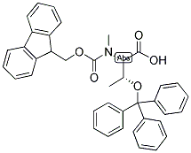 FMOC-L-METHR(TRT)-OH 结构式