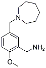 [5-(AZEPAN-1-YLMETHYL)-2-METHOXYBENZYL]AMINE 结构式