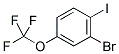 2-BROMO-4-(TRIFLUOROMETHOXY)IODOBENZENE 结构式