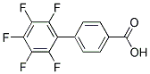 2',3',4',5',6'-PENTAFLUORO[1,1'-BIPHENYL]-4-CARBOXYLIC ACID 结构式