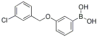 3-(3'-CHLOROBENZYLOXY)PHENYLBORONIC ACID 结构式