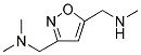 N-((3-[(DIMETHYLAMINO)METHYL]-5-ISOXAZOLYL)METHYL)-N-METHYLAMINE 结构式