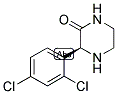 (S)-3-(2,4-DICHLORO-PHENYL)-PIPERAZIN-2-ONE 结构式