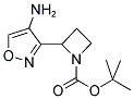 2-(4-AMINO-ISOXAZOL-3-YL)-AZETIDINE-1-CARBOXYLIC ACID TERT-BUTYL ESTER 结构式