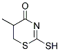 2-MERCAPTO-5-METHYL-5,6-DIHYDRO-[1,3]THIAZIN-4-ONE 结构式