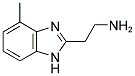 2-AMINOETHYL-4(7)-METHYL-BENZIMIDAZOLE 结构式