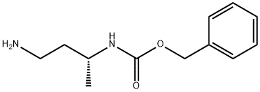 (R)-1-CBZ-氨基-3-丁胺 结构式