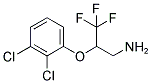 2-(2,3-DICHLORO-PHENOXY)-3,3,3-TRIFLUORO-PROPYLAMINE 结构式
