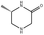 (S)-6-METHYL-PIPERAZIN-2-ONE 结构式