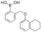 2-[(1',2',3',4'-TETRAHYDRO-5-NAPHTHYLOXY)METHYL]PHENYLBORONIC ACID 结构式