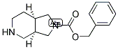 (3aR, 7aR)-Octahydro-1H-pyrrolo [3,4-c] piridine-2-carboxylic acid benzyl ester 结构式