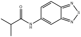 N-2,1,3-BENZOTHIADIAZOL-5-YL-2-METHYLPROPANAMIDE 结构式