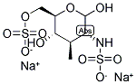 D-GLUCOSAMINE-2,6-DISULFATE, DISODIUM SALT 结构式