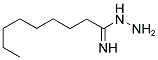 1-(IMINO-HYDRAZINO-METHYL)OCTANE 结构式