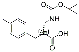 (R)-2-(TERT-BUTOXYCARBONYLAMINO-METHYL)-3-P-TOLYL-PROPIONIC ACID 结构式
