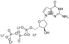 2'-DEOXY-L-GUANOSINE-5'-TRIPHOSPHATE LITHIUM SALT 结构式