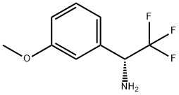 (1R)-2,2,2-TRIFLUORO-1-(3-METHOXYPHENYL)ETHYLAMINE 结构式