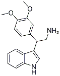 2-(3,4-DIMETHOXY-PHENYL)-2-(1H-INDOL-3-YL)-ETHYLAMINE 结构式