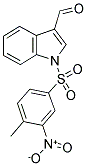 1-(4-METHYL-3-NITRO-BENZENESULFONYL)-1H-INDOLE-3-CARBALDEHYDE 结构式