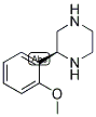 (S)-2-(2-METHOXY-PHENYL)-PIPERAZINE 结构式