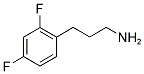3-(2,4-DIFLUORO-PHENYL)-PROPYLAMINE 结构式