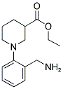 1-(2-Aminomethyl-phenyl)-piperidine-3-carboxylic acid ethyl ester 结构式