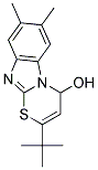 2-TERT-BUTYL-7,8-DIMETHYL-4H-[1,3]THIAZINO[3,2-A]BENZIMIDAZOL-4-OL 结构式