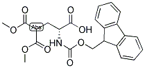 FMOC-D-GLA(OME)2-OH 结构式