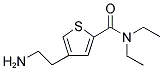 4-(2-AMINOETHYL)-N,N-DIETHYLTHIOPHENE-2-CARBOXAMIDE 结构式