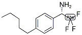 (1S)-2,2,2-TRIFLUORO-1-(4-PENTYLPHENYL)ETHYLAMINE 结构式