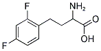2-AMINO-4-(2,4-DIFLUORO-PHENYL)-BUTYRIC ACID 结构式
