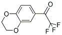 3',4'-(Ethylenedioxy)-2,2,2-trifluoroacetophenone 结构式