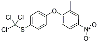 2-(4-TRICHLOROMETHYLTHIOPHENOXY)-5-NITROTOLUENE 结构式