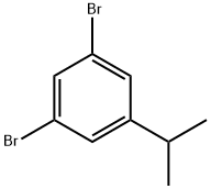 1,3-二溴-5-异丙基苯 结构式