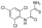 3-AMINO-3-THIOXO-N-(2,4,6-TRICHLOROPHENYL)PROPANAMIDE 结构式