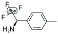 (R)-2,2,2-三氟-1-对甲苯乙胺 结构式